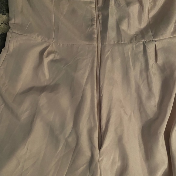 Lauren Conrad Beige Dress with Black Floral Print - Picture 9 of 13